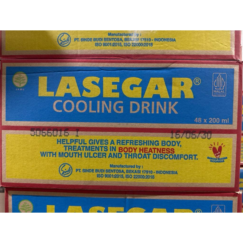 

Lasegar Botol 500ml @ 24 botol / 1 dus