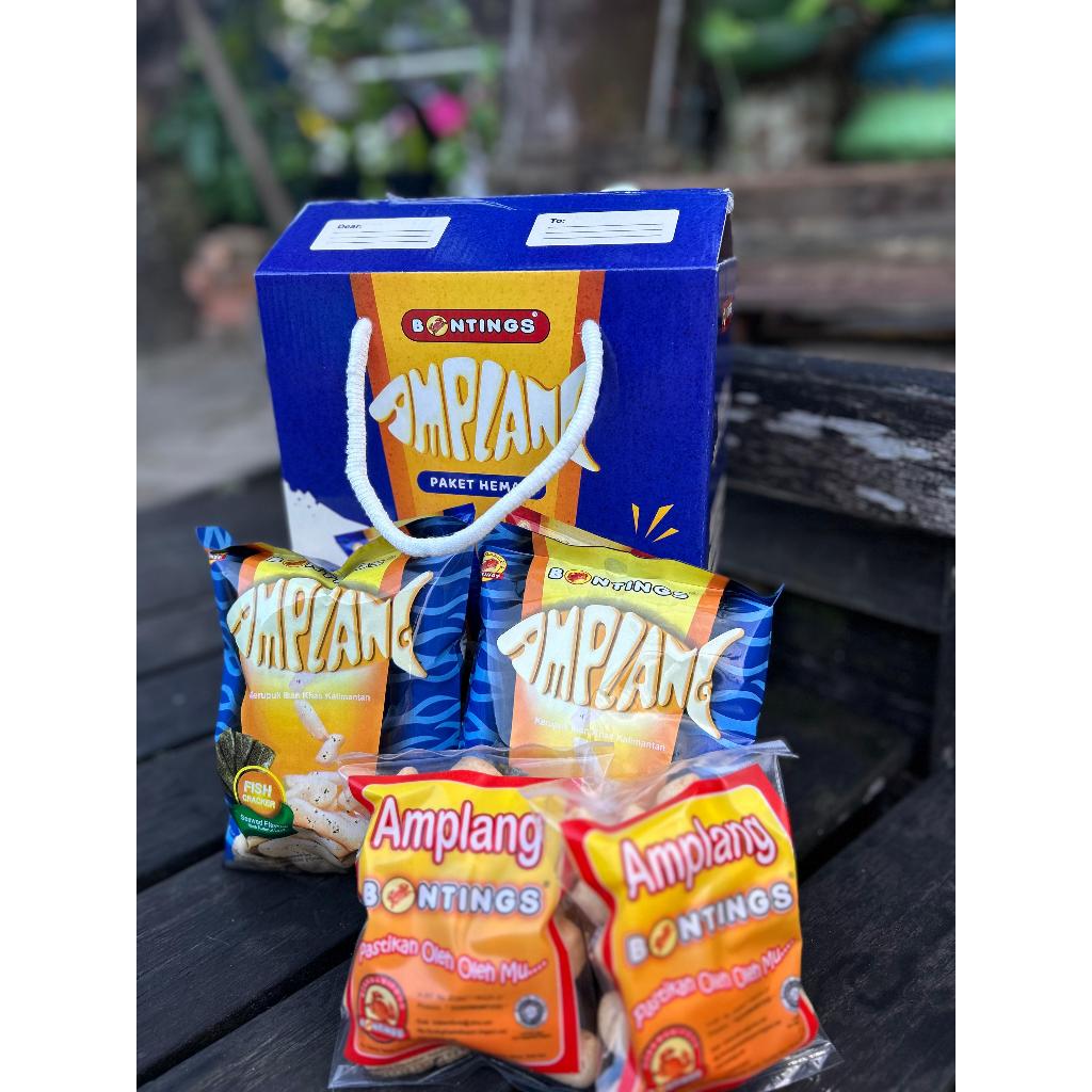

Makanan Cemilan Oleh-Oleh Kerupuk Paket Amplang Bontings Original Termurah Asli Balikpapan