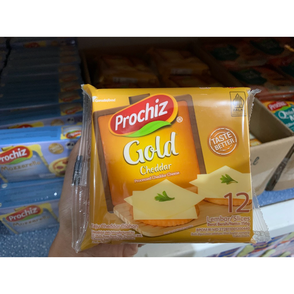 

Prochiz gold slice & quick melt slice 160g