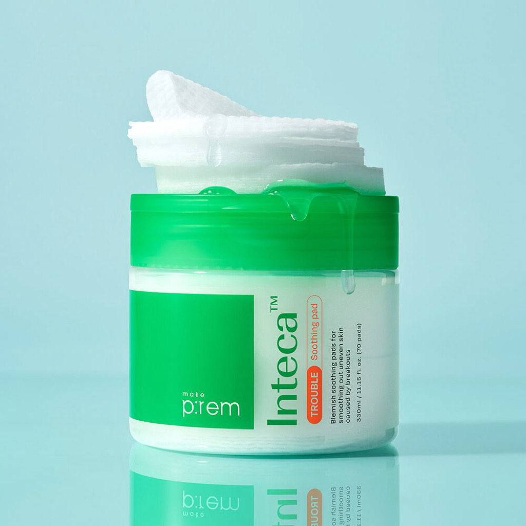 Makeprem Inteca Trouble Soothing Pad 70 sheets