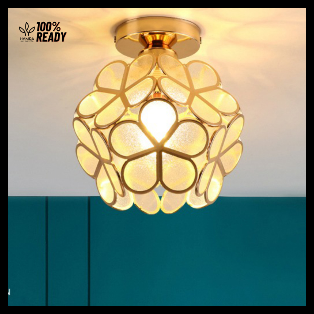 Lampu Hias Plafon - Flower / Lampu plafon minimalis LED 12w / Lampu hias plafon mewah