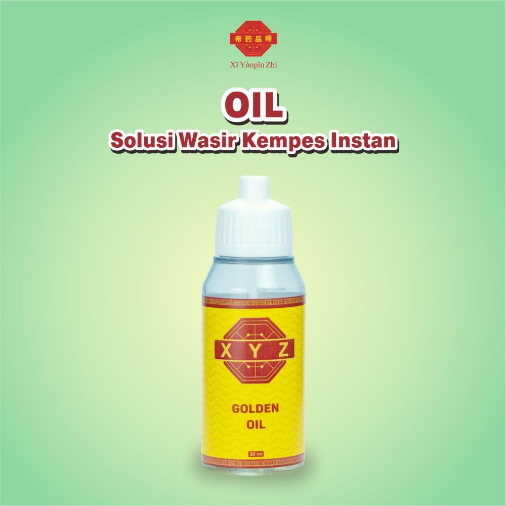 Xi Yaopin Zhi Oil Herbal Wasir – Minyak Oles Redakan Nyeri, Bengkak & Gatal Ambeien