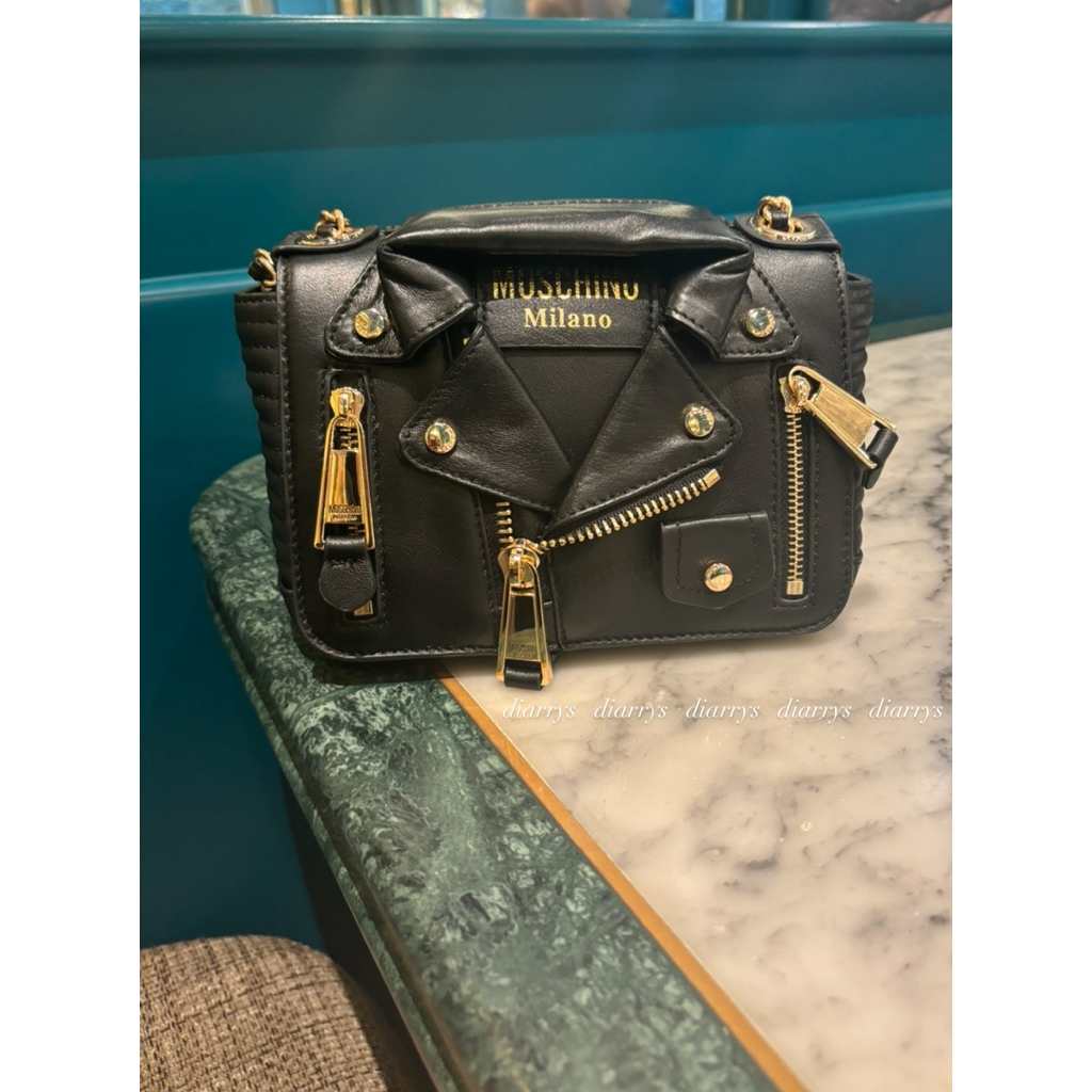 SOLD | Tas Moschino Biker Bag Preloved