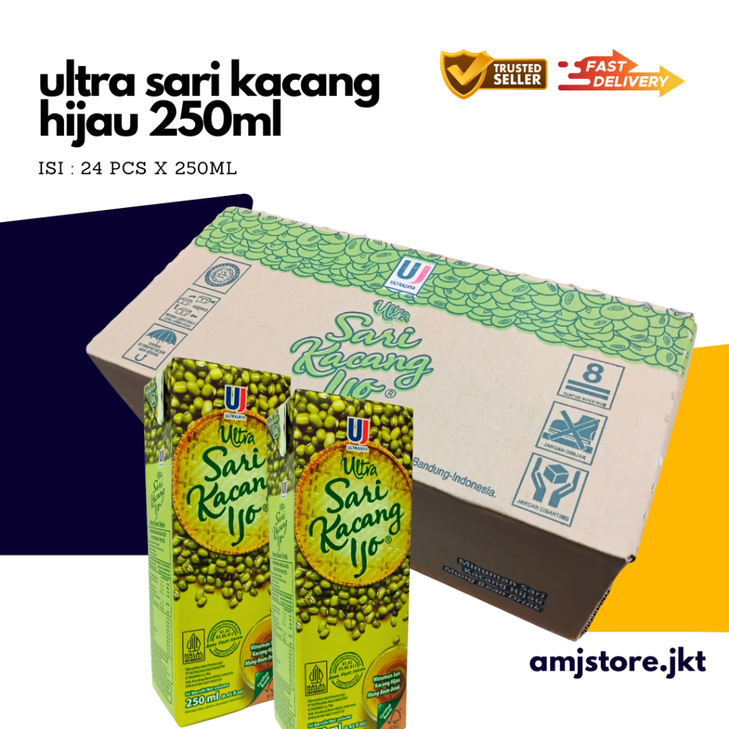 

ULTRAJAYA Sari Kacang Ijo 250ml/24