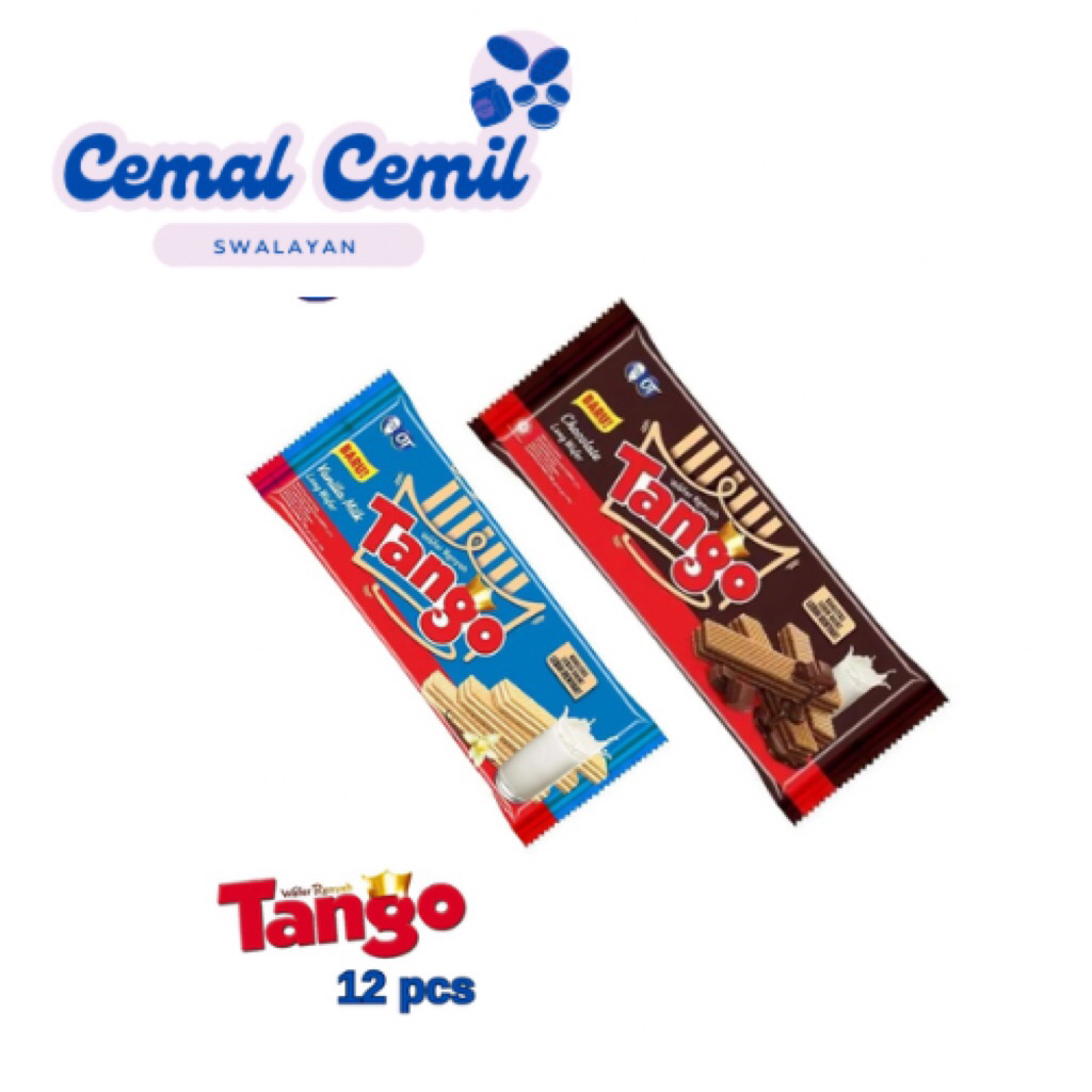 

CEMILAN TANGO rasa vanila dan choco [ISI 12pcs]