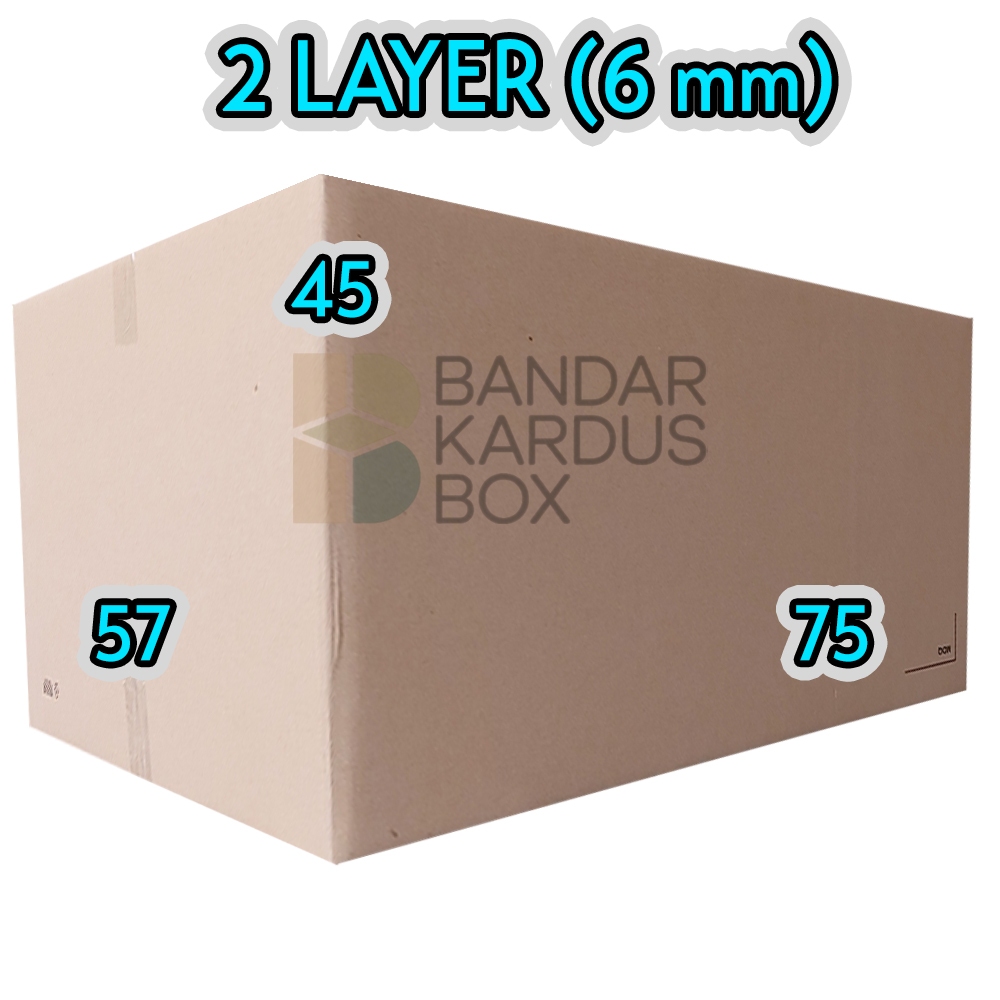 

Kardus Packing Pindahan Jumbo Besar Bekas Packaging Dus Tebal Box Pengiriman Kotak 75x57x45