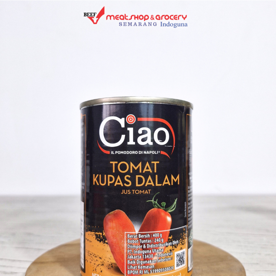 

CIAO PEELED TOMATOES 400 GRAM