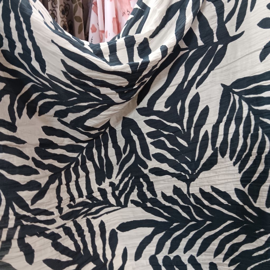 latun cringkel katun BordirKain Katun Bordir Bordir Import Motif Elegan Bahan JahitKain Katun Bordir