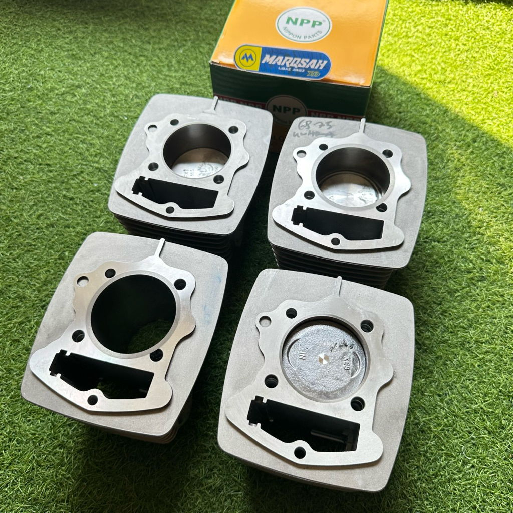 Blok Block tiger modif boring luar 72 73 74 75 pnp megapro gl cb Blok tiger NPP modif