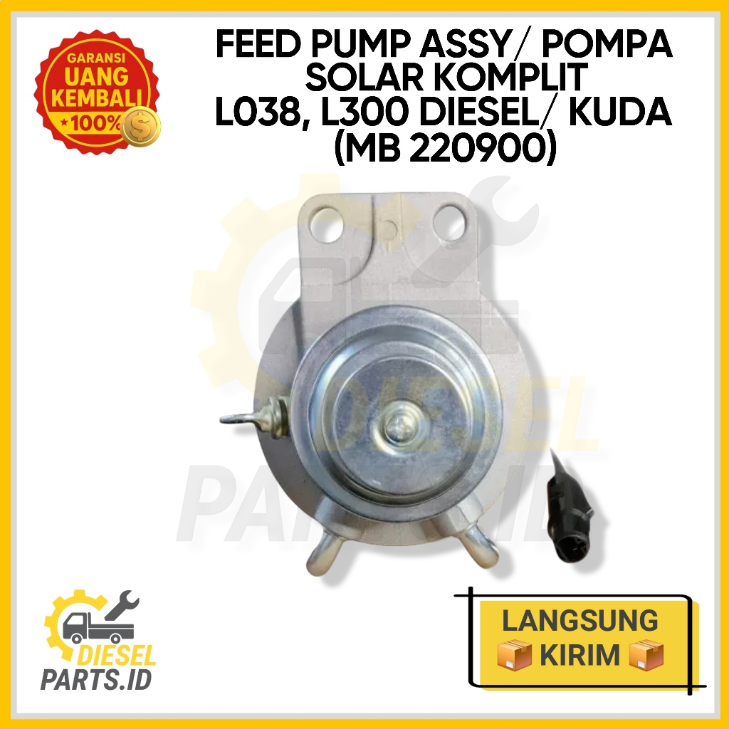 Feed Pump Assy / Pompa Solar Komplit Mitsubishi L300 Diesel, L038, Kuda (MB 220900) – Kinerja Maksim