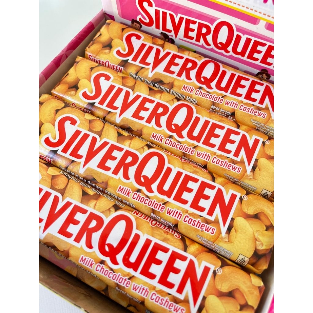

COKELAT SILVERQUEEN BESAR 55GR 1BOX 10PCS MURAH
