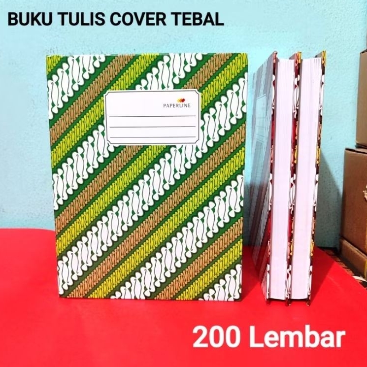 

1 Pcs Buku Tulis Kwarto 200 Lembar Cover Tebal PAPERLINE