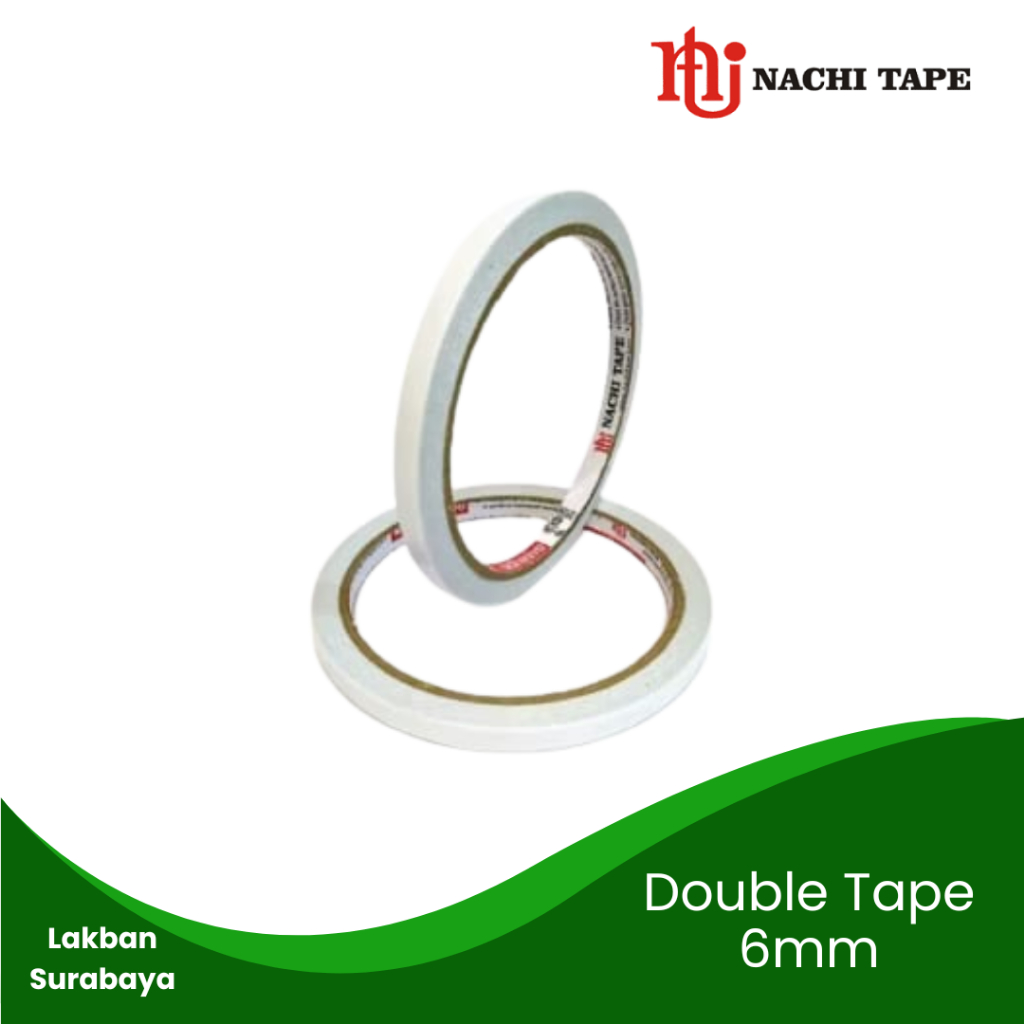 

Double Tape Nachi 1/4 Inch ( 6mm ) x 10Yard