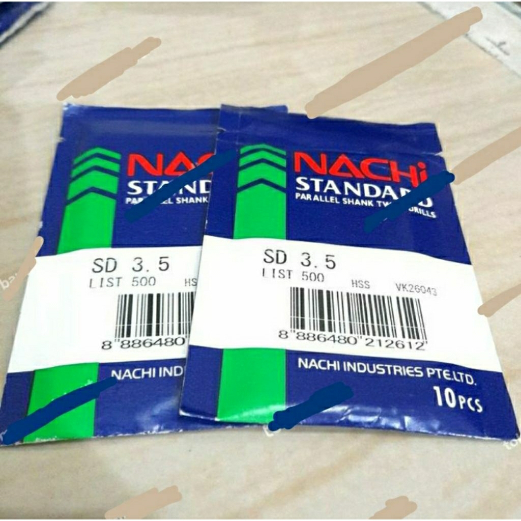 Mata bor nachi 4mm mata bor besi 4mm