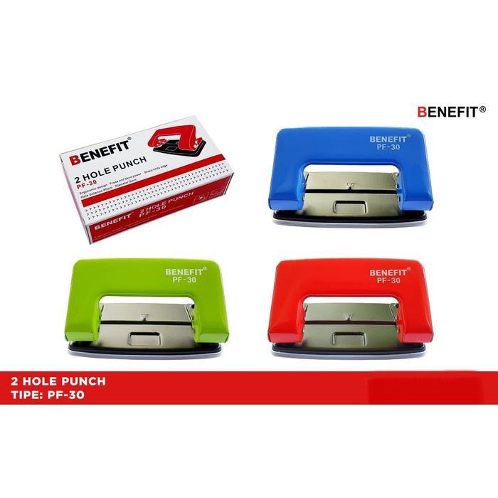 

TBMO Benefit 2 Hole Punch PF-30 / Pembolong Kertas / Porforator / Pelubang Kertas