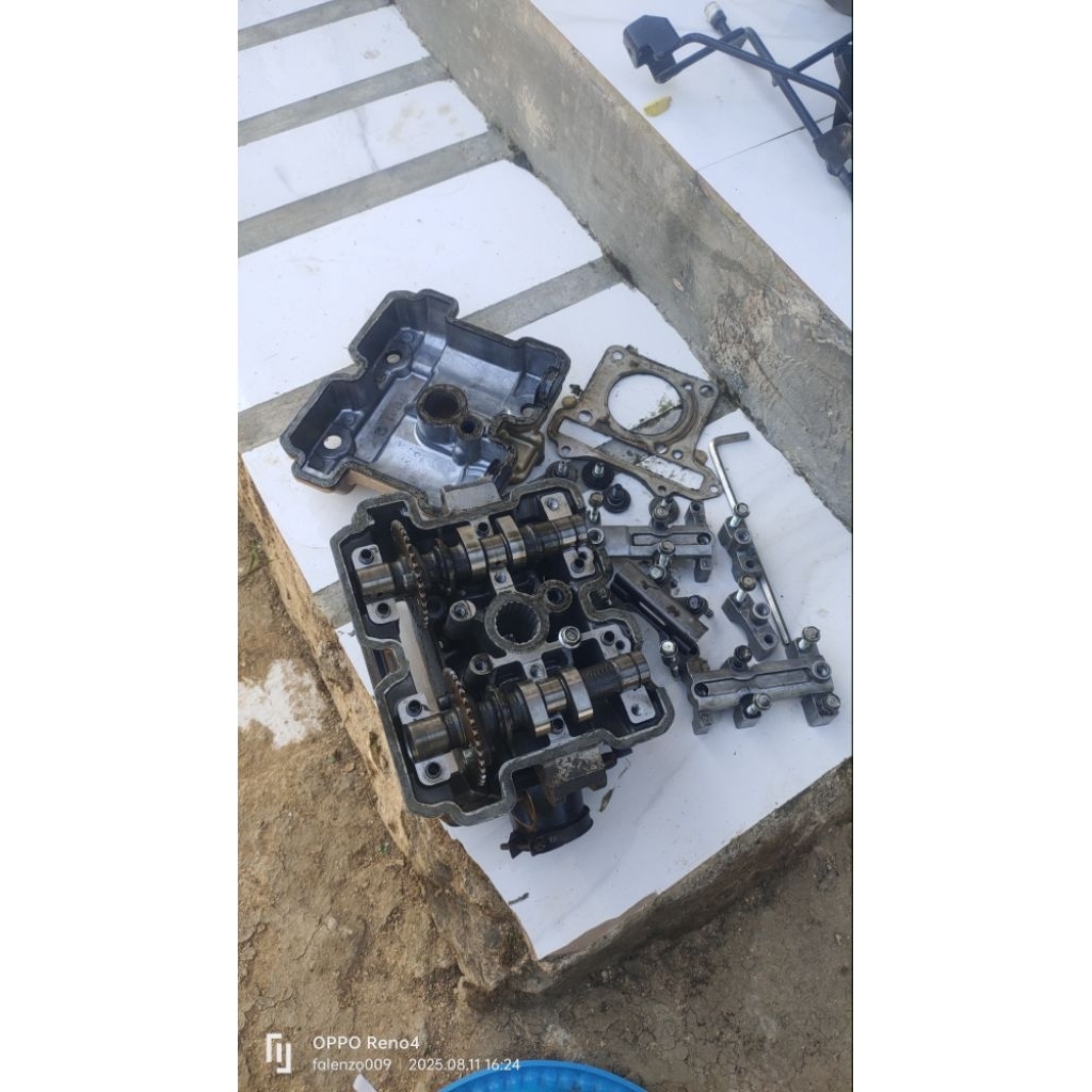 head kop satria fu original copotan full isi tinggal pasang