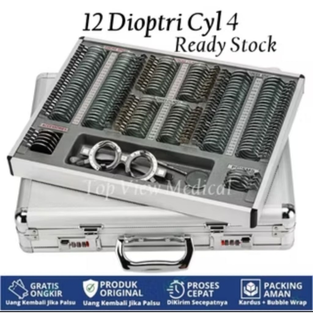 Trial lens set alat periksa  mata