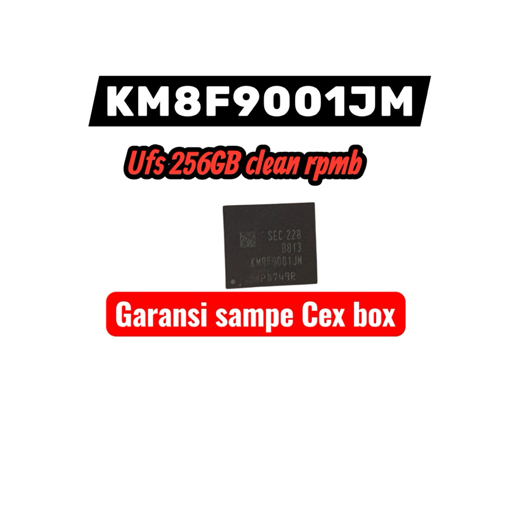 ufs Internal 256gb bga 254 KM8F9001JM JOS
