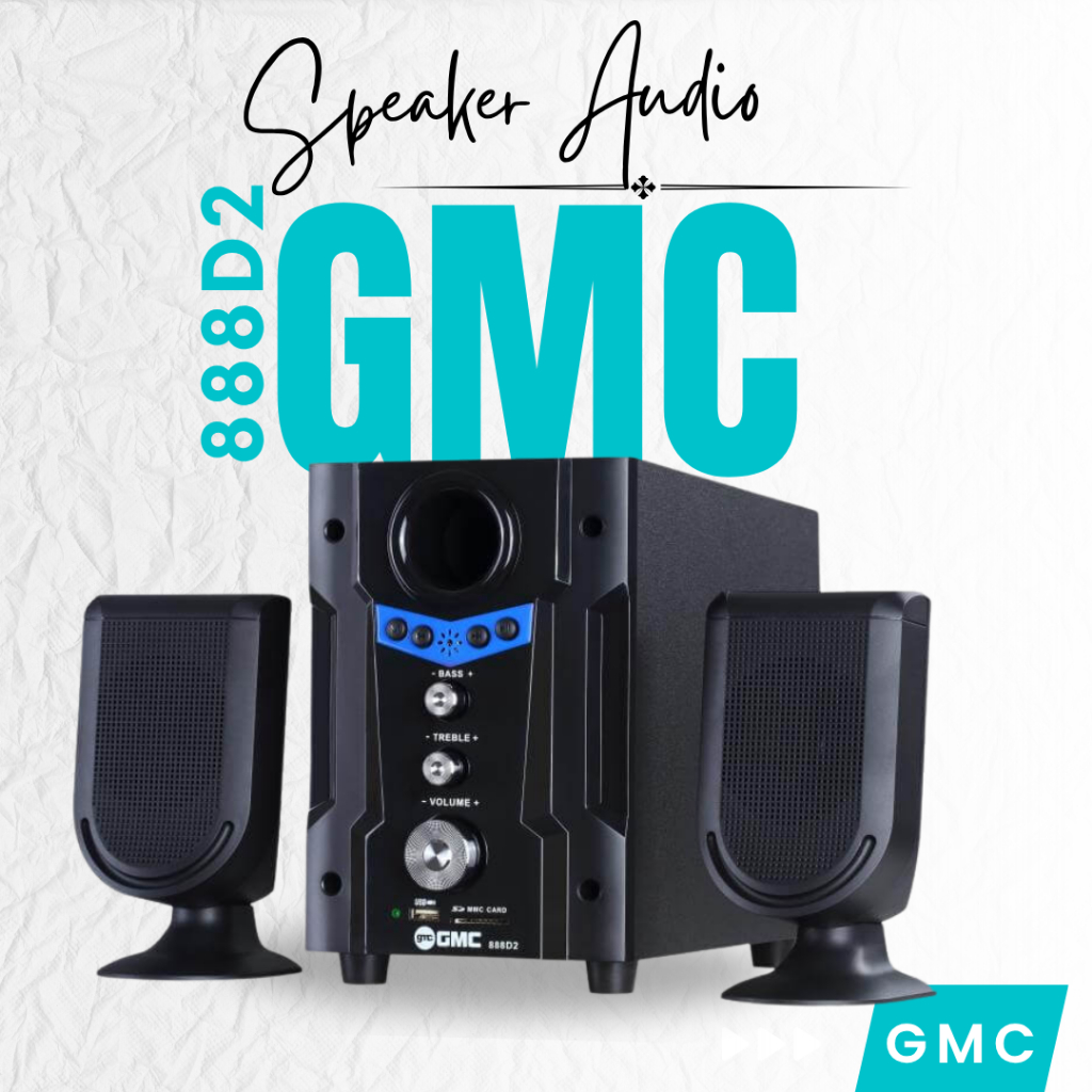 SPEAKER AKTIF MULTIMEDIA GMC 888D2 BT