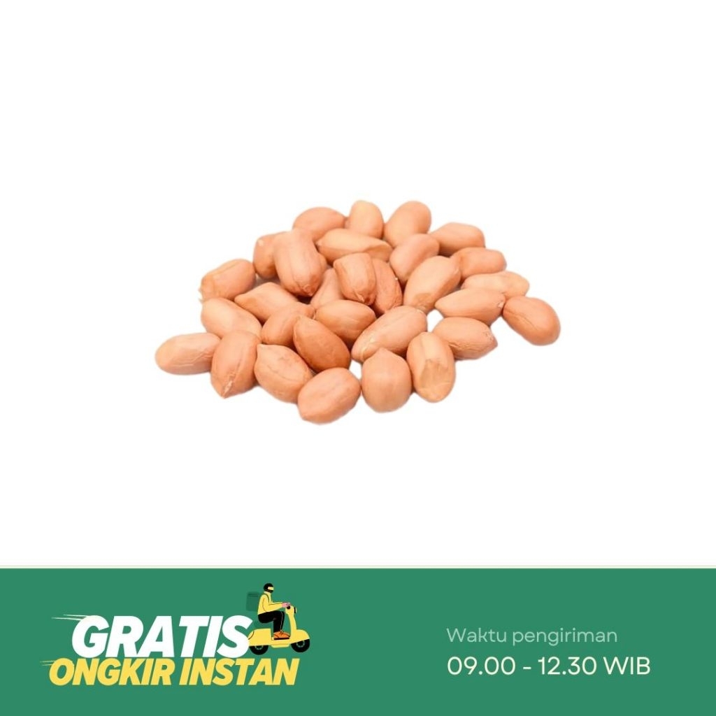 

Kacang Tanah Kupas 250 gr / 500 gram