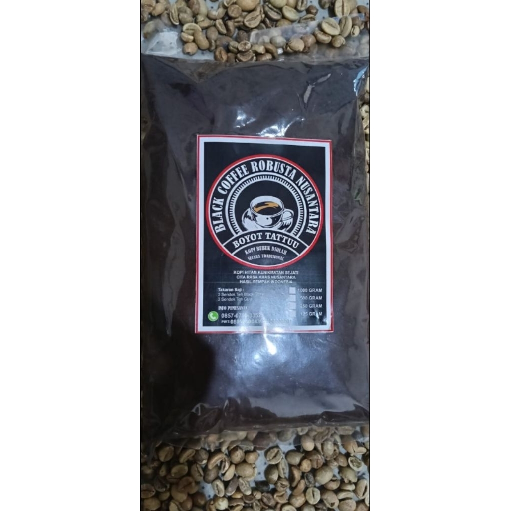 

Kopi Bubuk Robusta 500G