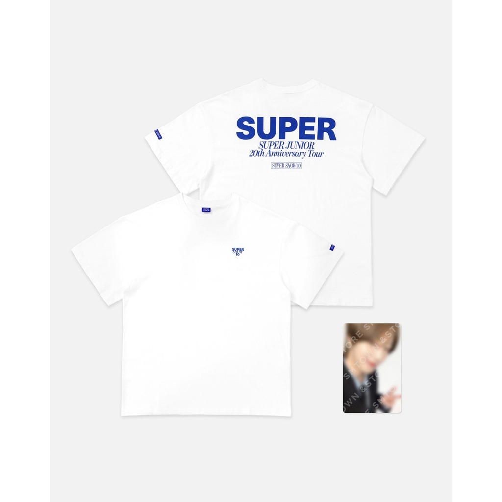 [PRE ORDER] MD TSHIRT SET SUPER JUNIOR SUPER SHOW 10 LEETEUK HEECHUL YESUNG SHINDONG EUNHYUK SIWON R