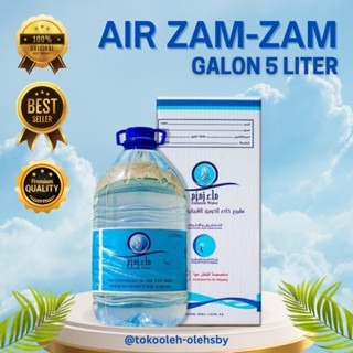 

[ Dijamin Original ] Zam Zam Original 5 Liter Asli Saudi With Barcode
