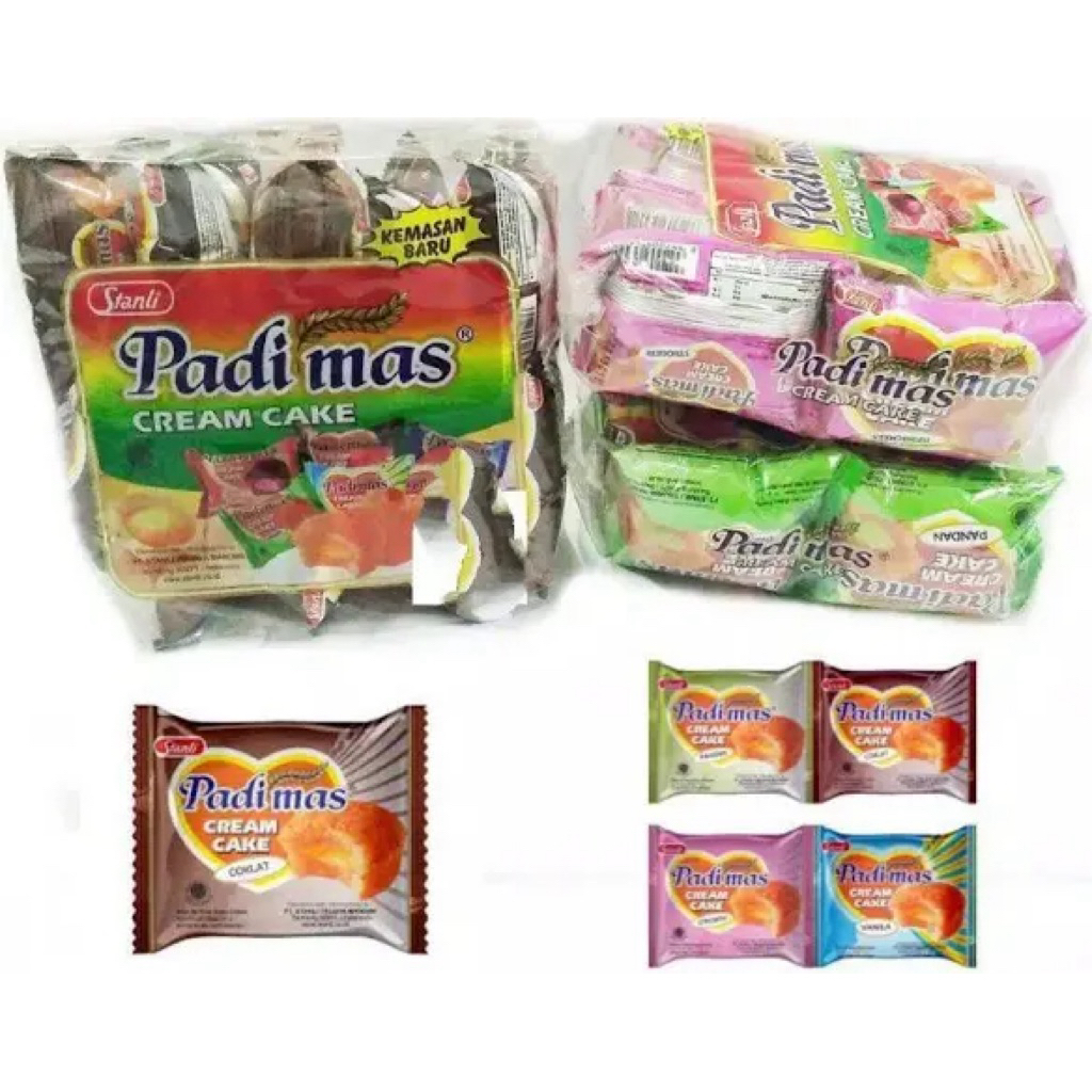 

padimas cream cake 1 pack isi 10pcs