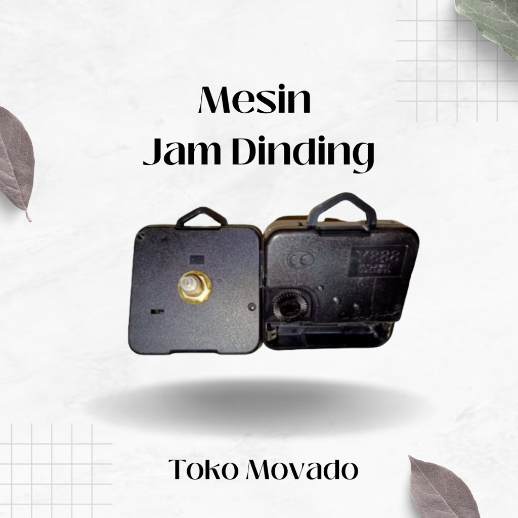 Mesin Jam Dinding Y888 / Gantung