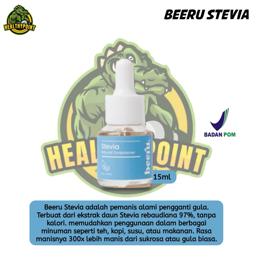 

STEVIA NATURAL SWEETENER BEERU 0,5 FL OZ 15ml