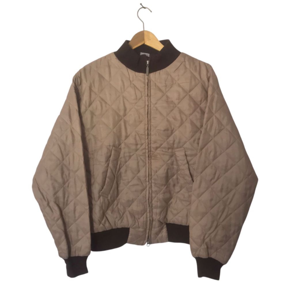 Mackintosh vintage quilted bomber jacket made in scotland