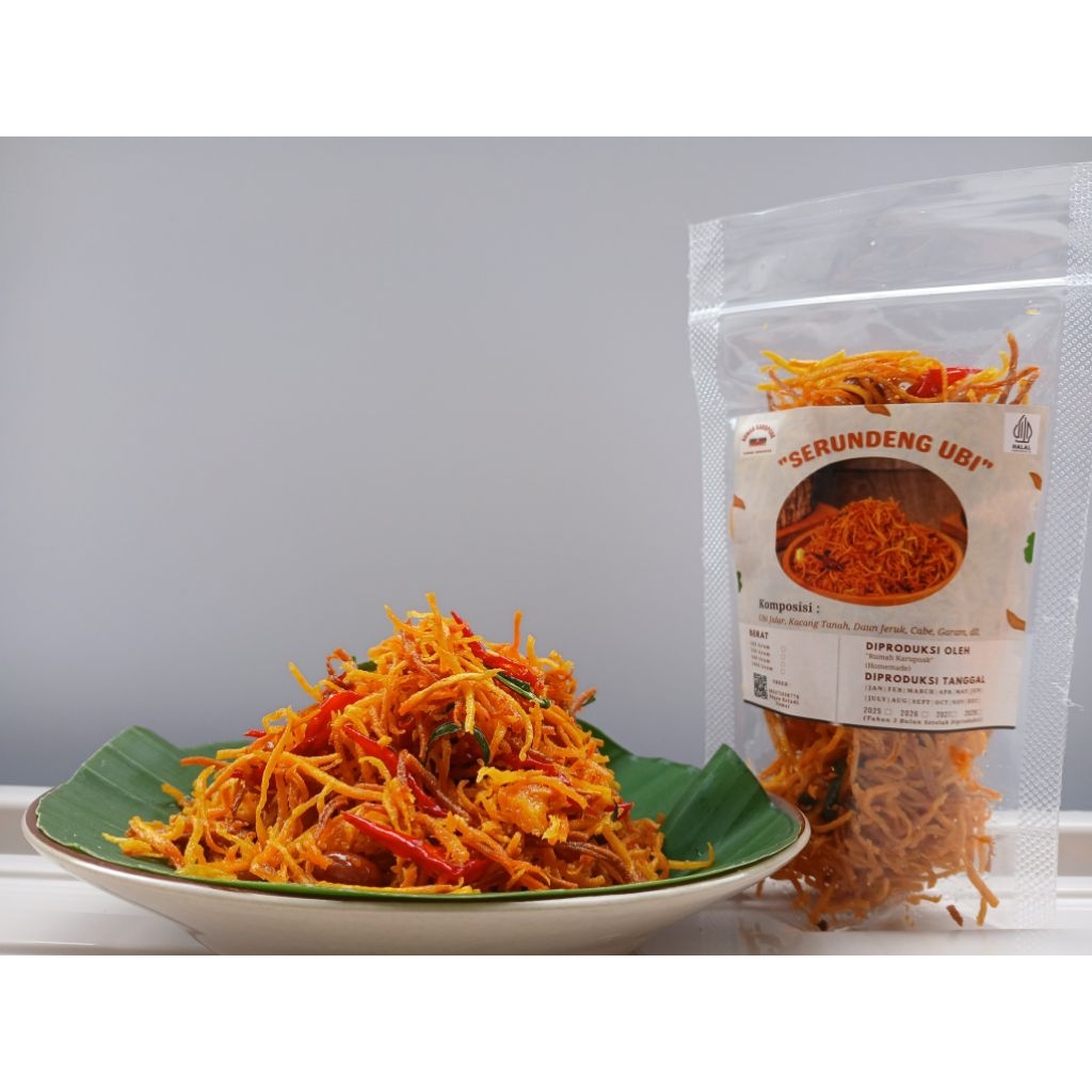 

SERUNDENG UBI KEMASAN KECIL