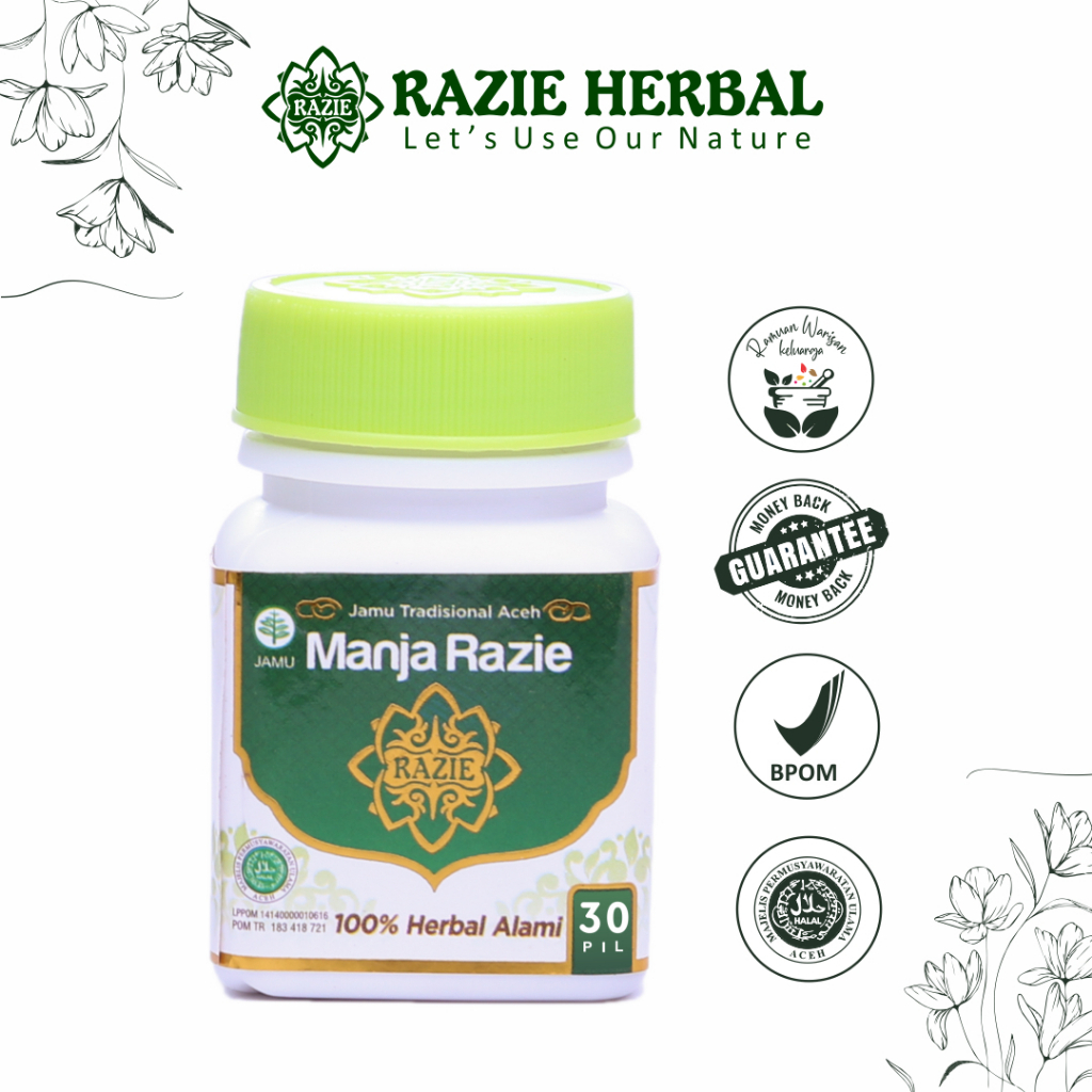MANJA PIL/MANJA RAZIE PIL Perapat miss v Keputihan dan Kesehatan Wanita BPOM ORIGINAL 100% PERMANEN