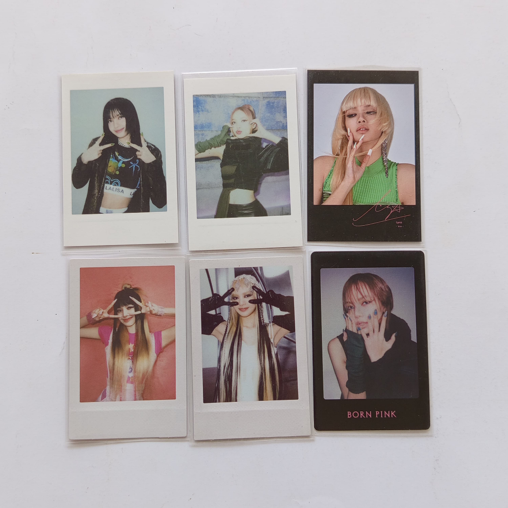 [READ DESC] PHOTOCARD LISA OFFICIAL BORN PINK ALBUM ERA POB YGS KTOWN DIGIPACK TOPLO KIT