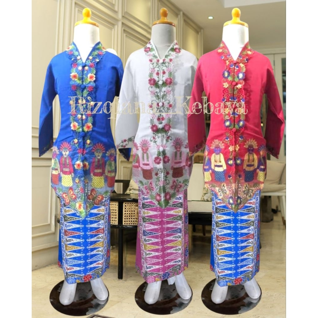 SETELAN KEBAYA ENCIM ANAK MODEL ONDEL // KEBAYA ENCIM ANAK SD // KEBAYA ENCIM ANAK // KEBAYA ENCIM