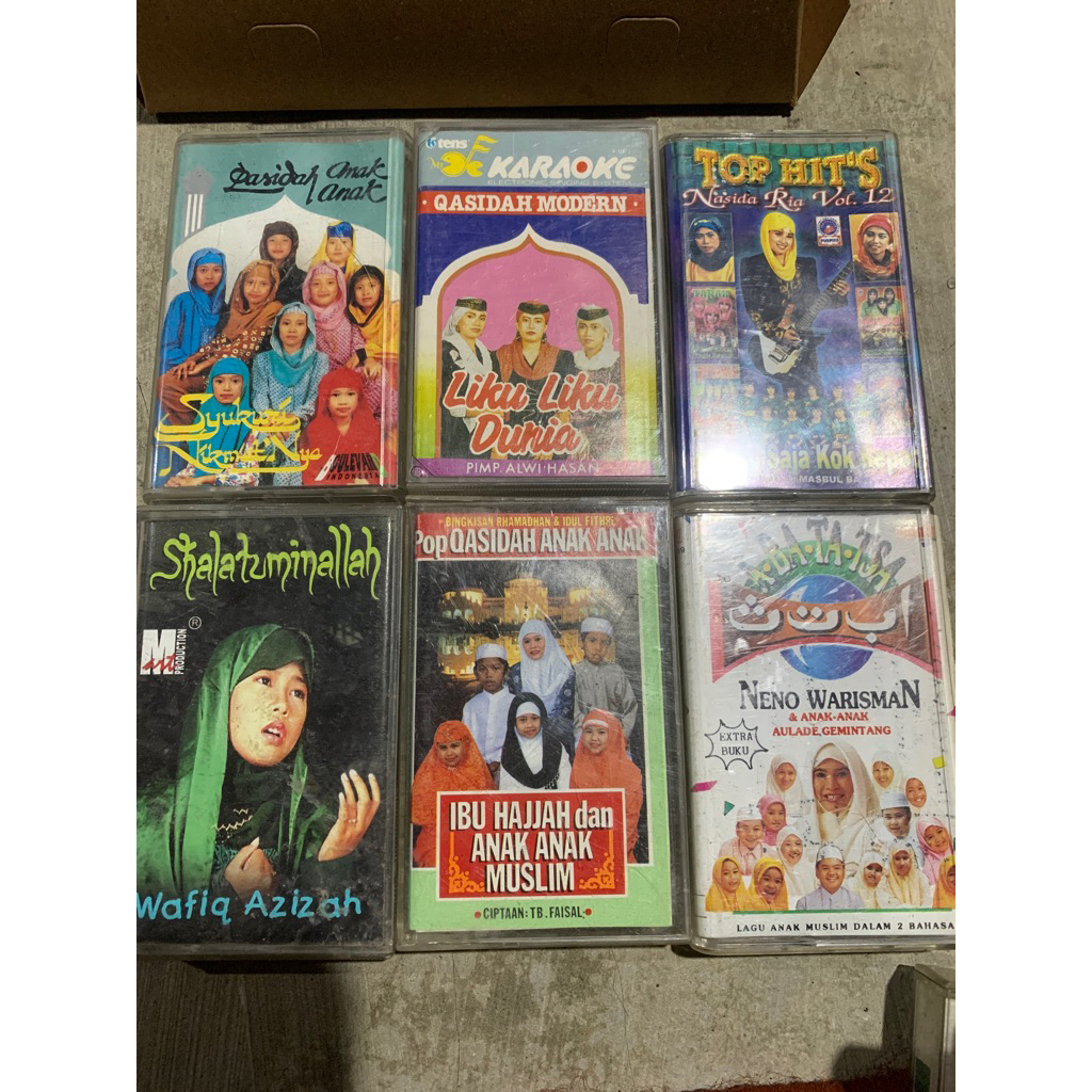 Kaset Pita Qosidah Anak-Anak