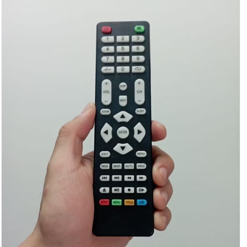 Remot Remote LED TV Pengganti Tanpa Setting JUC KV1519S