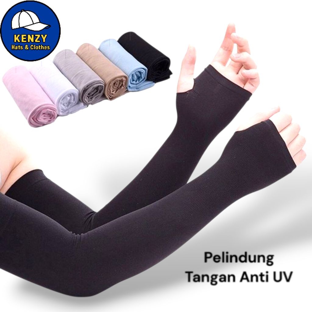Manset long arms Wanita Muslimah - Bahan Premium quality Jersey - Manset Tangan Tebal Berkualitas - 