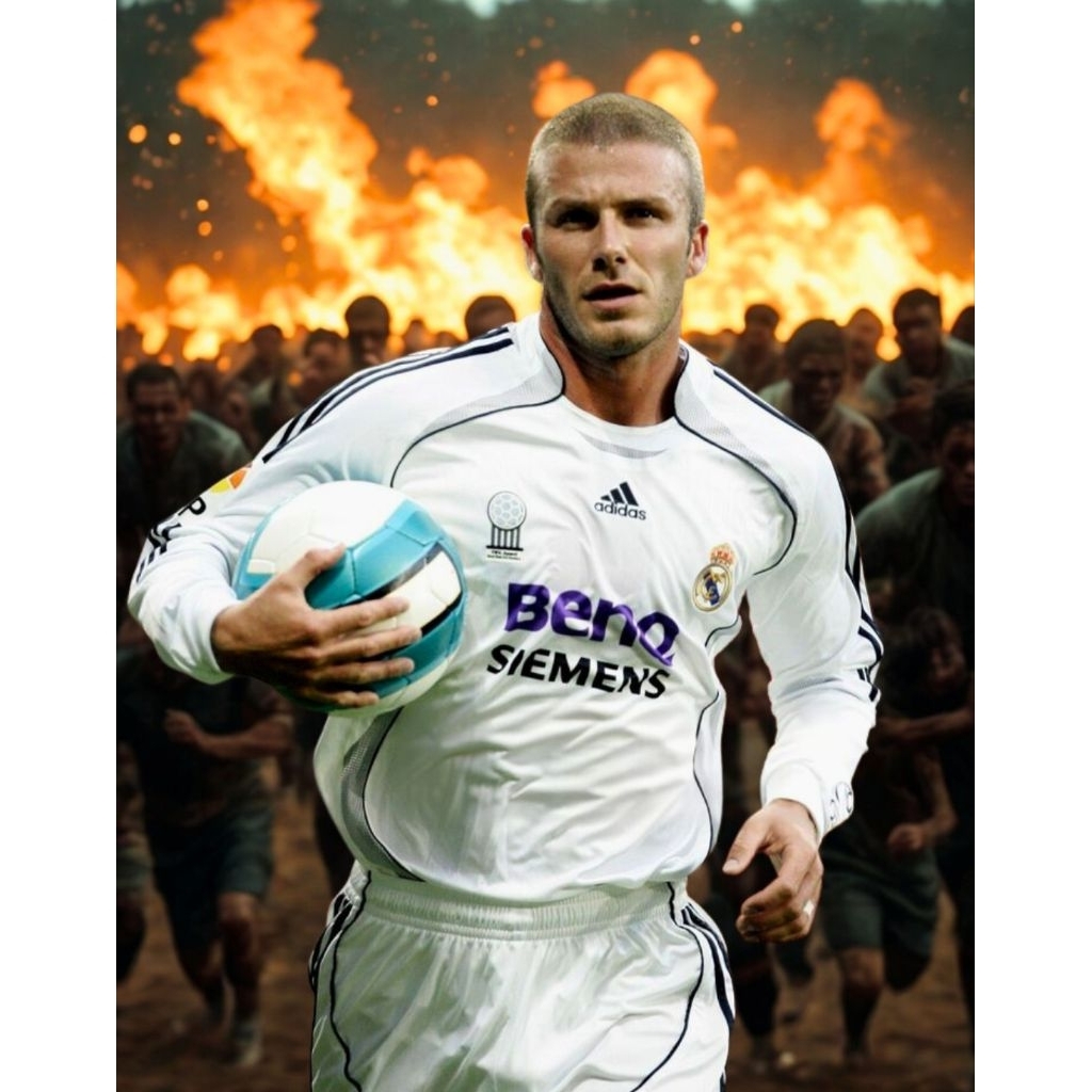 Jersey Retro Real Madrid Home 2006/2007 Original