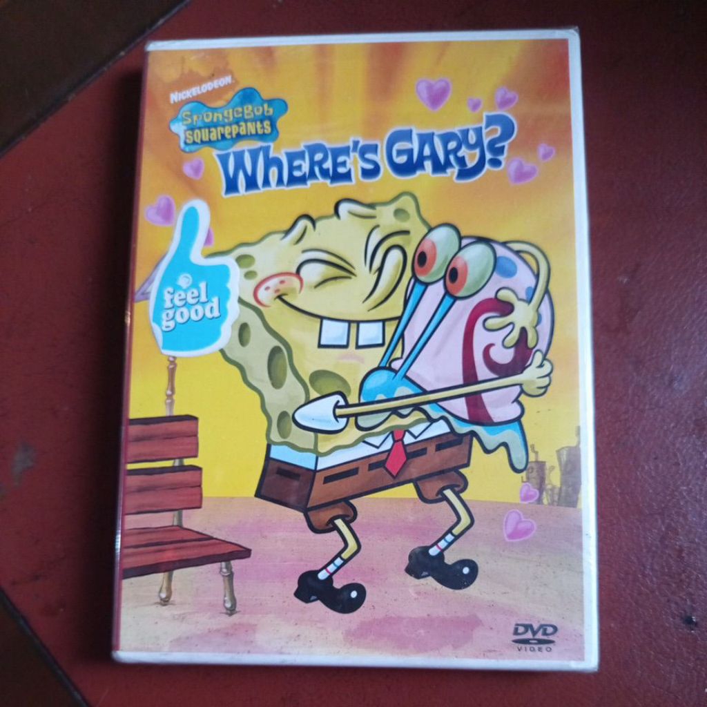 DVD Animasi SPONGEBOB SQUAREPANTS WHERE'S GARY ( segel )