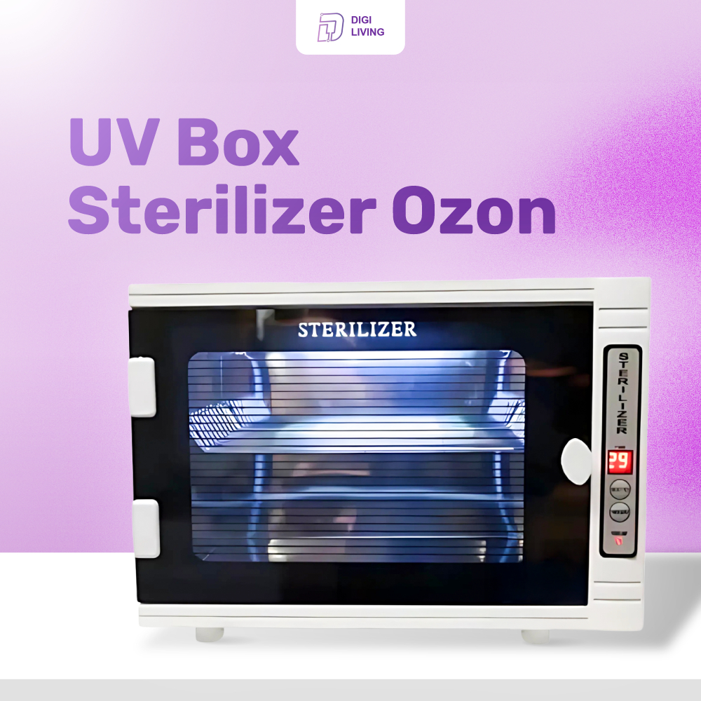 DIGILIVING - UV Sterilizer Box Ozon | Kotak UV Alat Sterilisasi Multifungsi