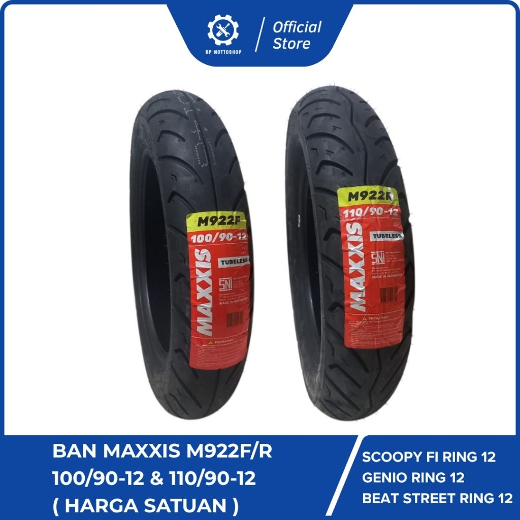 Maxxis Ban Tubles Ring 12 Scoopy Donat Genio