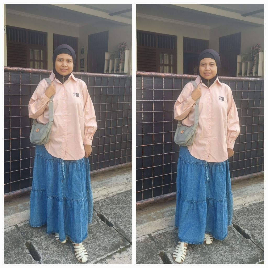 Kemeja Valley Miu Miu