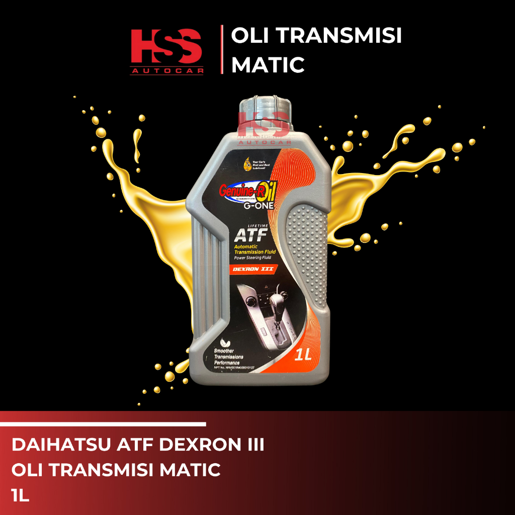 Oli Transmisi Daihatsu ATF 1L/Oli Transmisi ATF/ Oli Daihatsu 1L/Oli Transmisi ATF