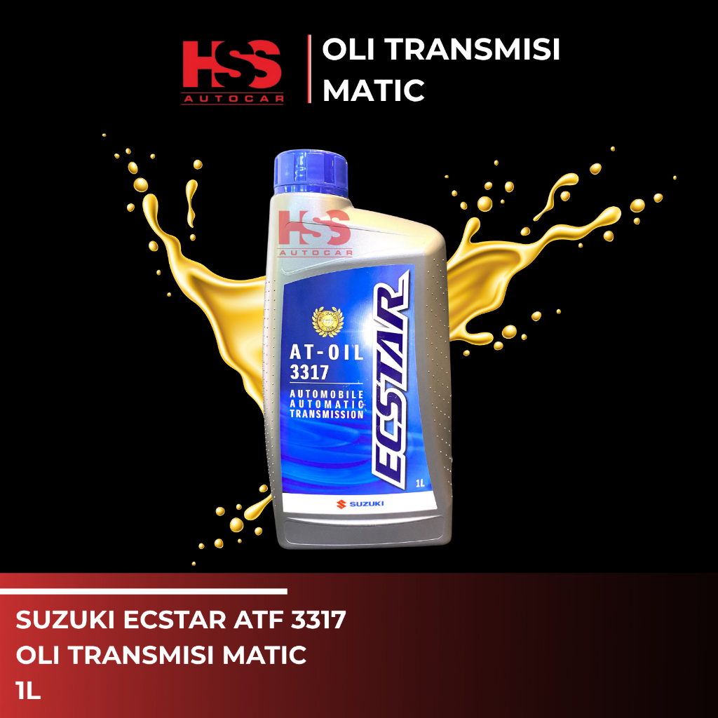 Oli Transmisi Matic Suzuki Ecstar 3317 1L/Oli Transmisi/Oli Transmisi Ecstar 1L