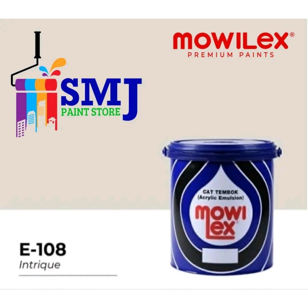 Cat Tembok Interior MOWILEX EMULSION Warna Intrique E108 20L