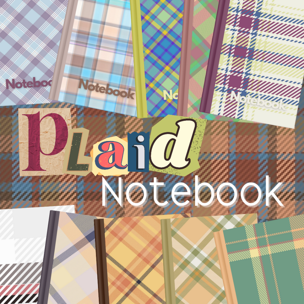 

Buku Tulis Sekolah | Plaid Edition | 10PCS Buku Tulis Sekolah Murah