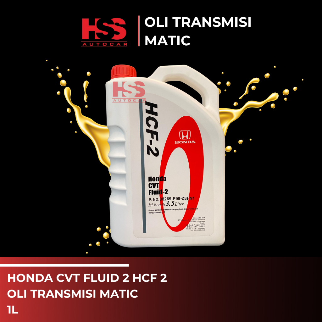Oli Transmisi Mobil Honda Matic HCF2 CVT 3,5 Liter/Oli Transmisi Honda/Oli HCF 2