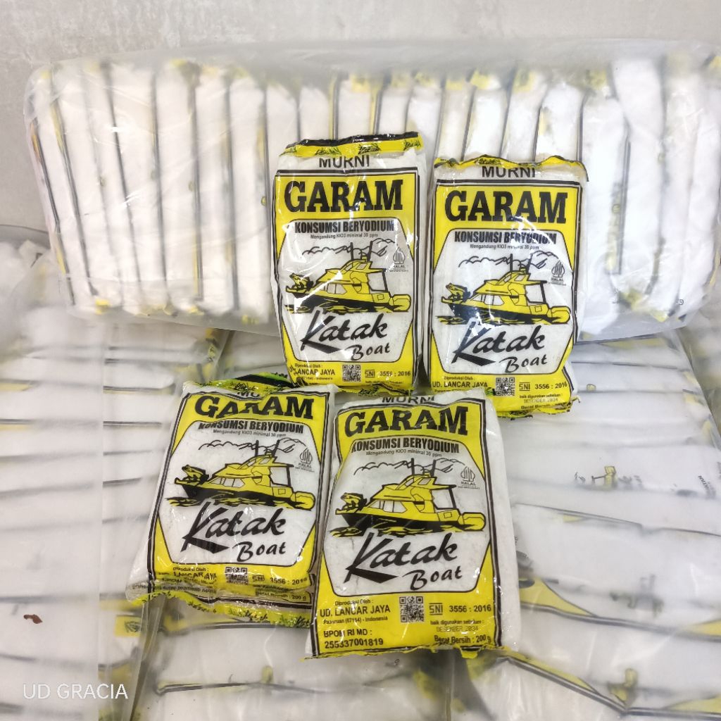 

Garam dapur beryodium 1 BALL isi 20 Pcs