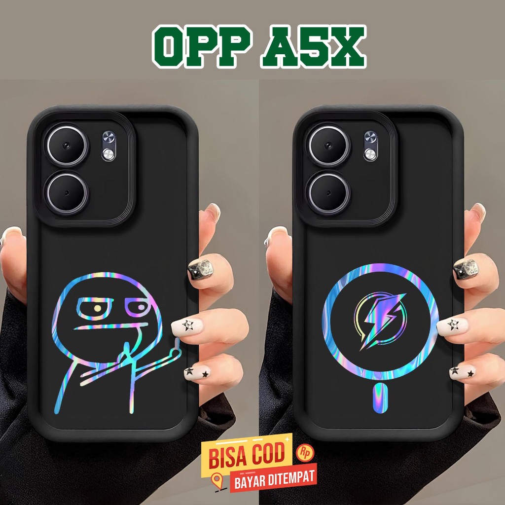 Softcase Oppo A5x 2025 - Casing Hp Oppo A5x 2025 - Case Hologram Oppo A5x 2025 - Case Hp Oppo A5x 20